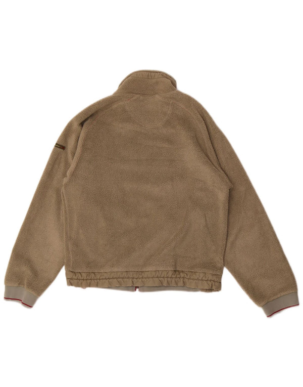 Champion Damen-Fleecejacke in Übergröße, UK 10, Größe S, Khaki, Polyester