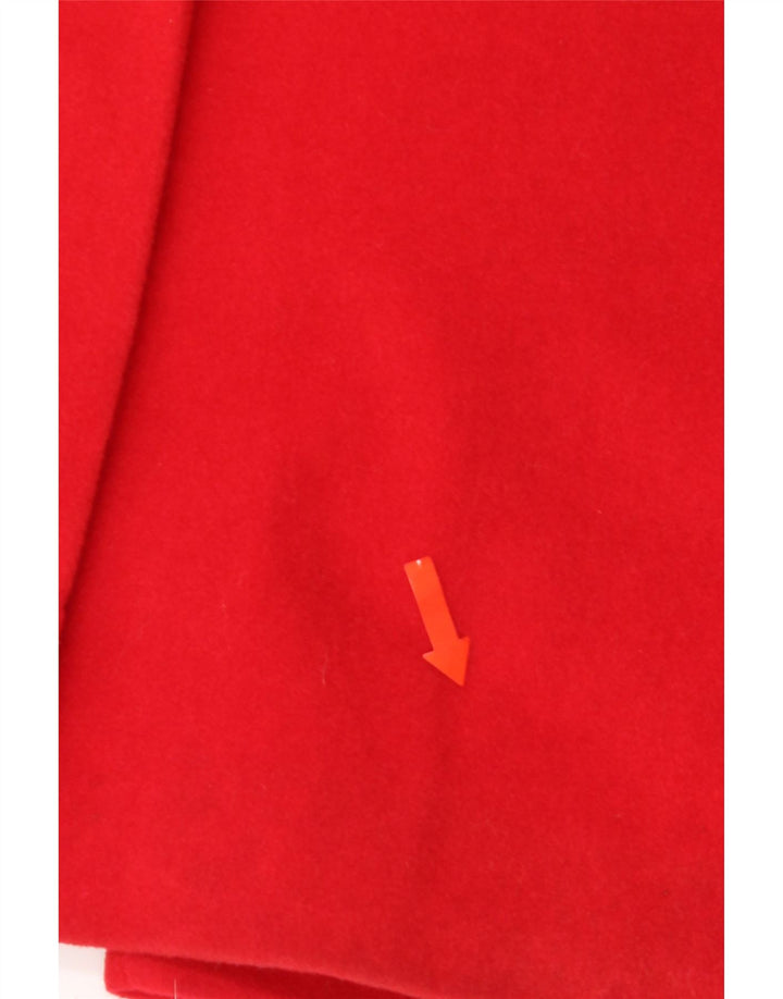 JEAN PAUL Womens Overcoat UK 12 Medium Red Vintage Jean Paul and Second-Hand Jean Paul from Messina Hembry 