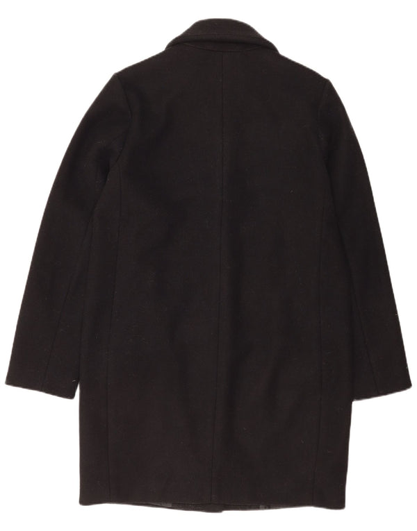 Gap Damen Übergroßer Mantel UK 10 Small Schwarz Acryl