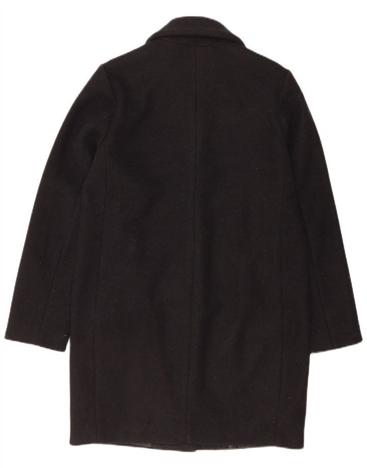 Gap Damen Übergroßer Mantel UK 10 Small Schwarz Acryl