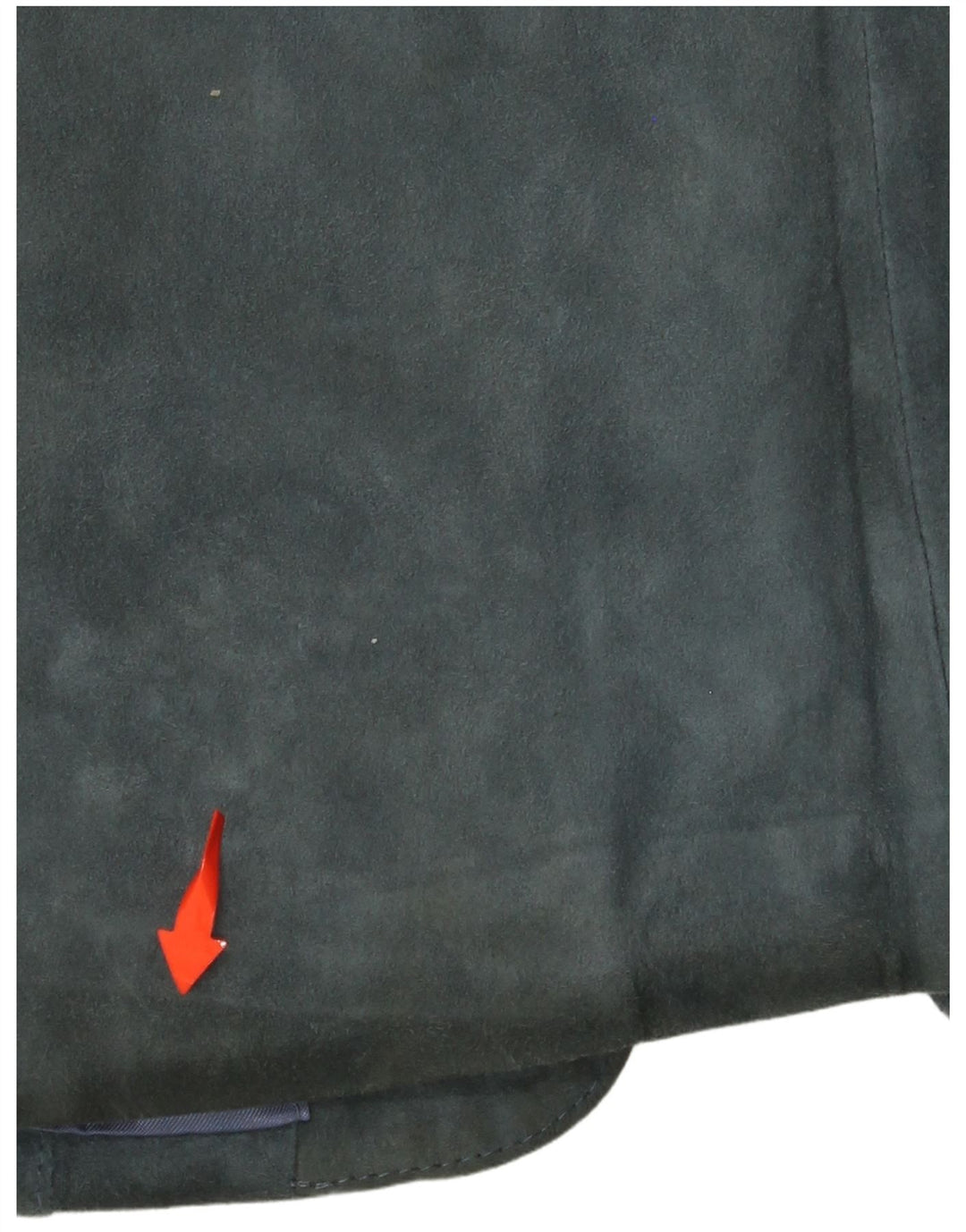 PENELOPE Damen Wildlederweste IT 44 Mittelblau