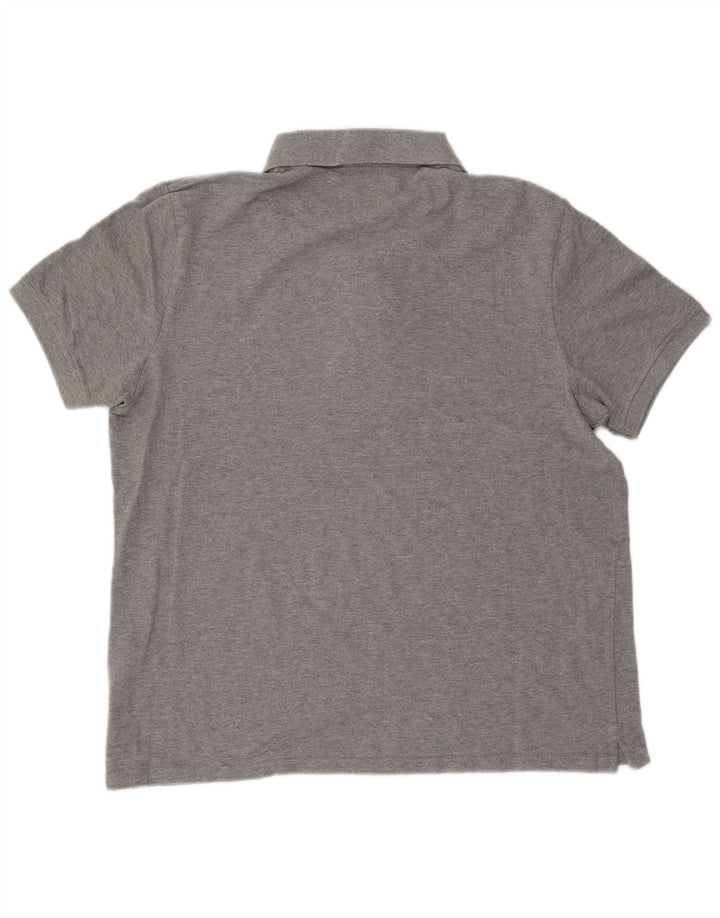 Lyle & Scott Herren Poloshirt 2XL Grau Baumwolle