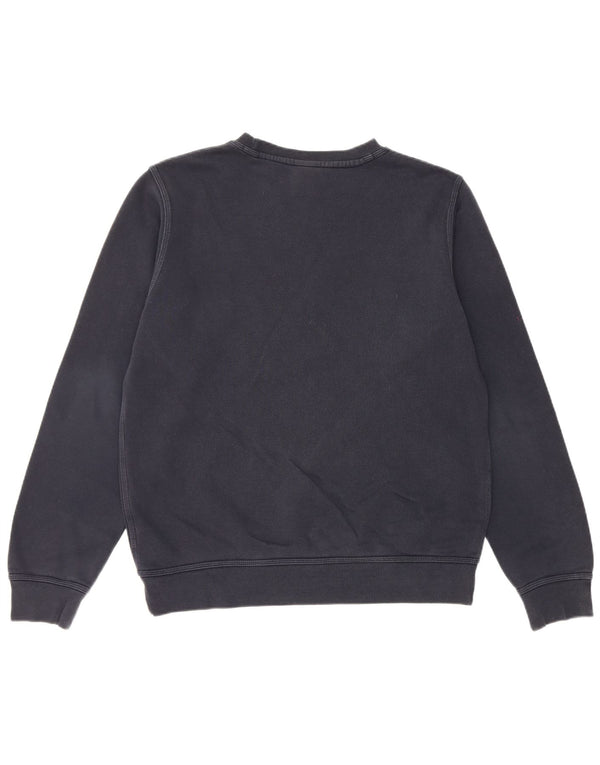 NIKE Herren-Sweatshirt, mittelgroß, marineblau, Baumwolle