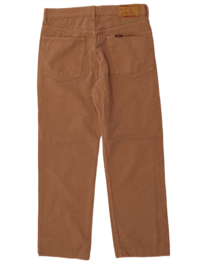 Carrera Herren 700 Straight Jeans W33 L28 Braune Baumwolle