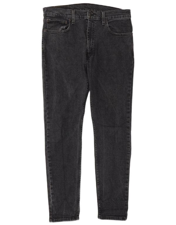 Levi's Herren 519 Hi-Ball Slim Jeans W34 L30 Graue Baumwolle