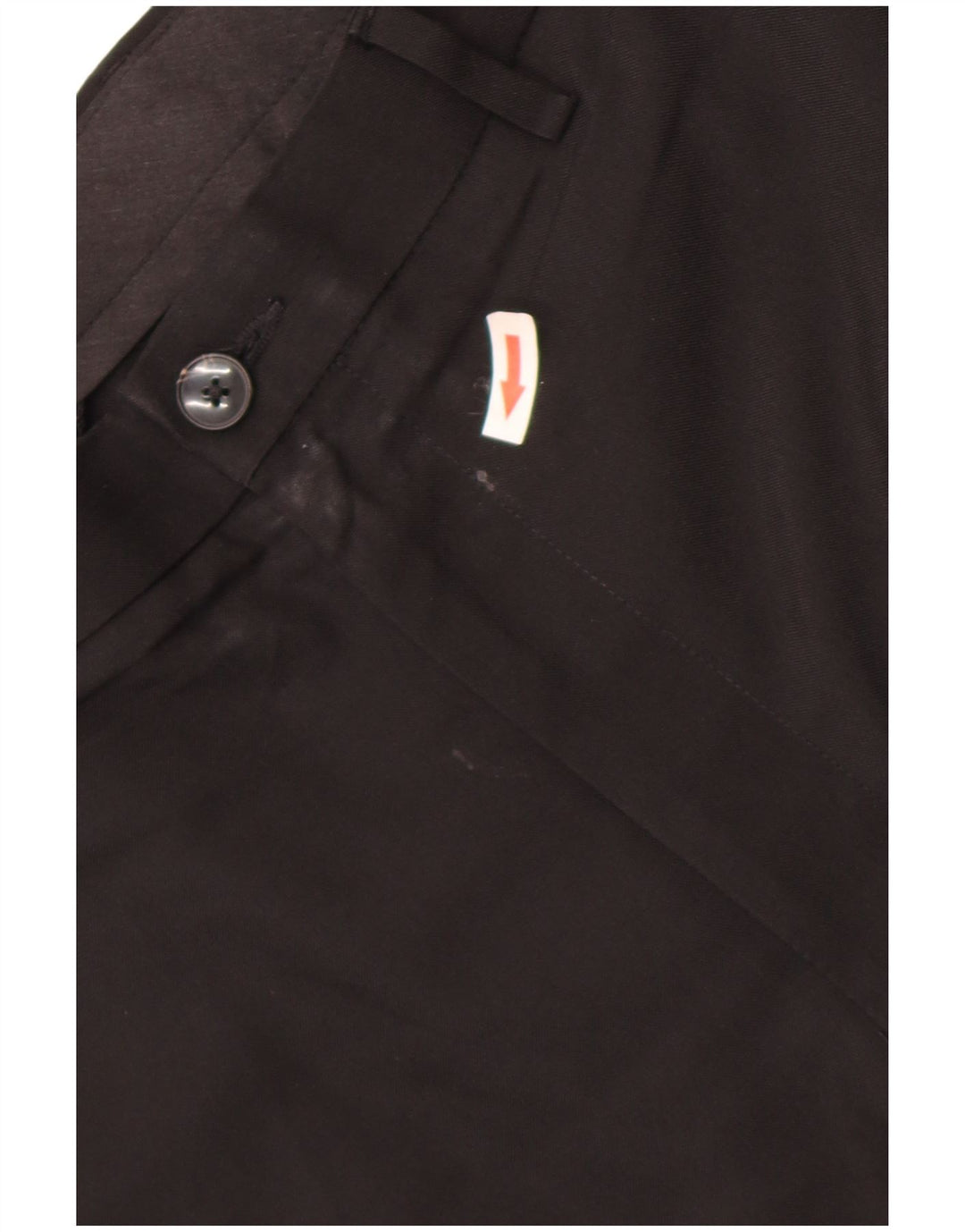 Marks & Spencer Herren-Chinohose mit gerader Passform und normaler Passform, W40 L31, Schwarz