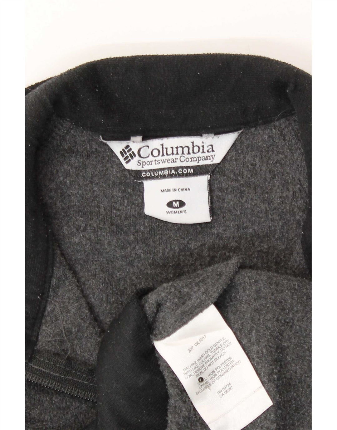 Columbia Damen Fleeceweste UK 14 Mittelgraues Polyester