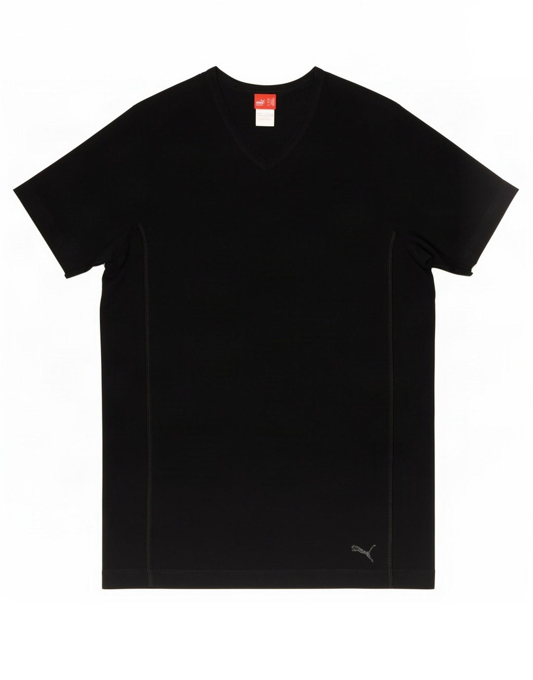 Puma Herren T-Shirt Top Medium Schwarz Baumwolle