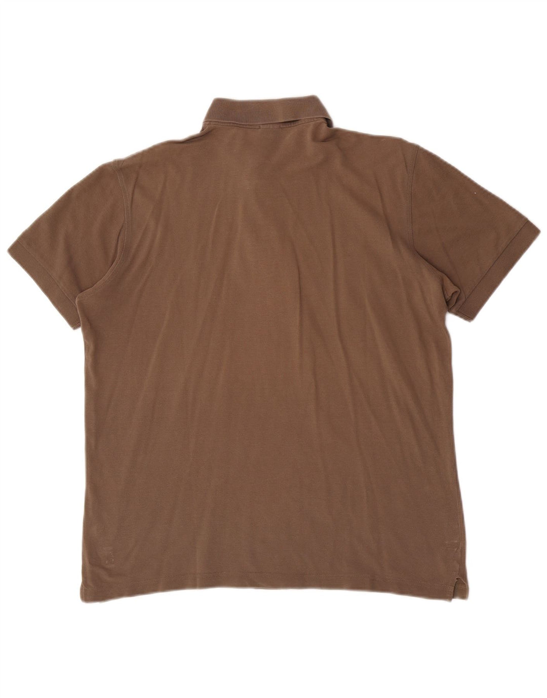 Hugo Boss Herren-Poloshirt, kleine braune Baumwolle