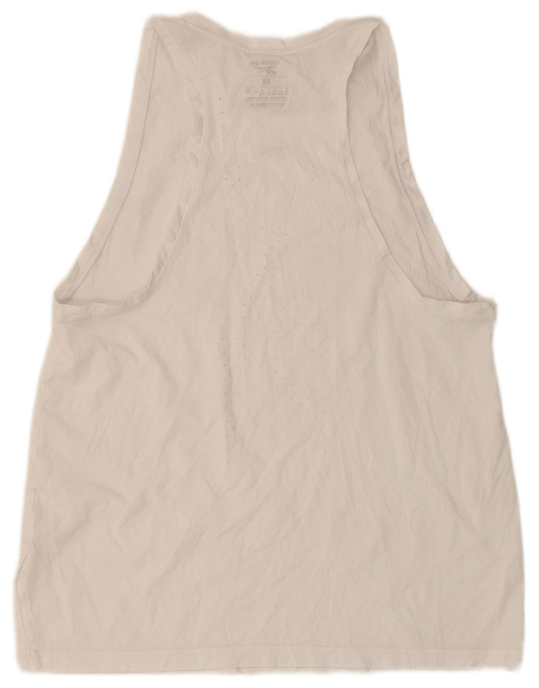 Reebok Damen Weste Top UK 12/14 Medium Weiß