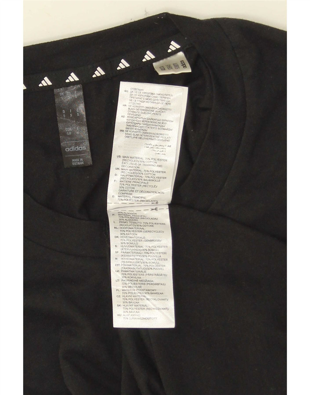 Adidas Herren Aeroready Weste Top Small Schwarz Polyester