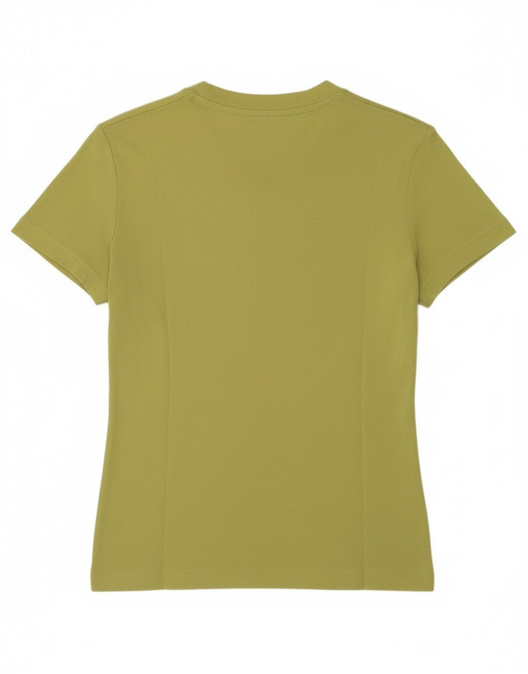 Gas Damen T-Shirt Top UK 12 Mittelgrüne Baumwolle