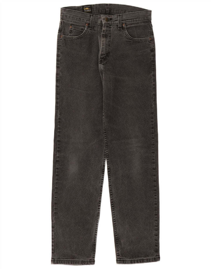 LEE Herren Brooklyn Straight Jeans W31 L32 Graue Baumwolle