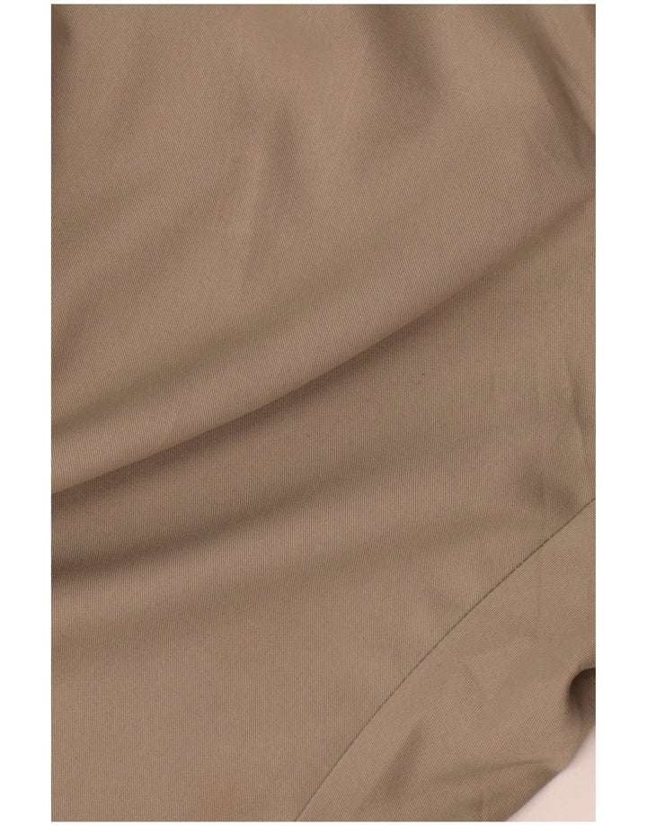 Gerade Herren-Anzughose von Marks & Spencer, W40, L31, Beige, Polyester