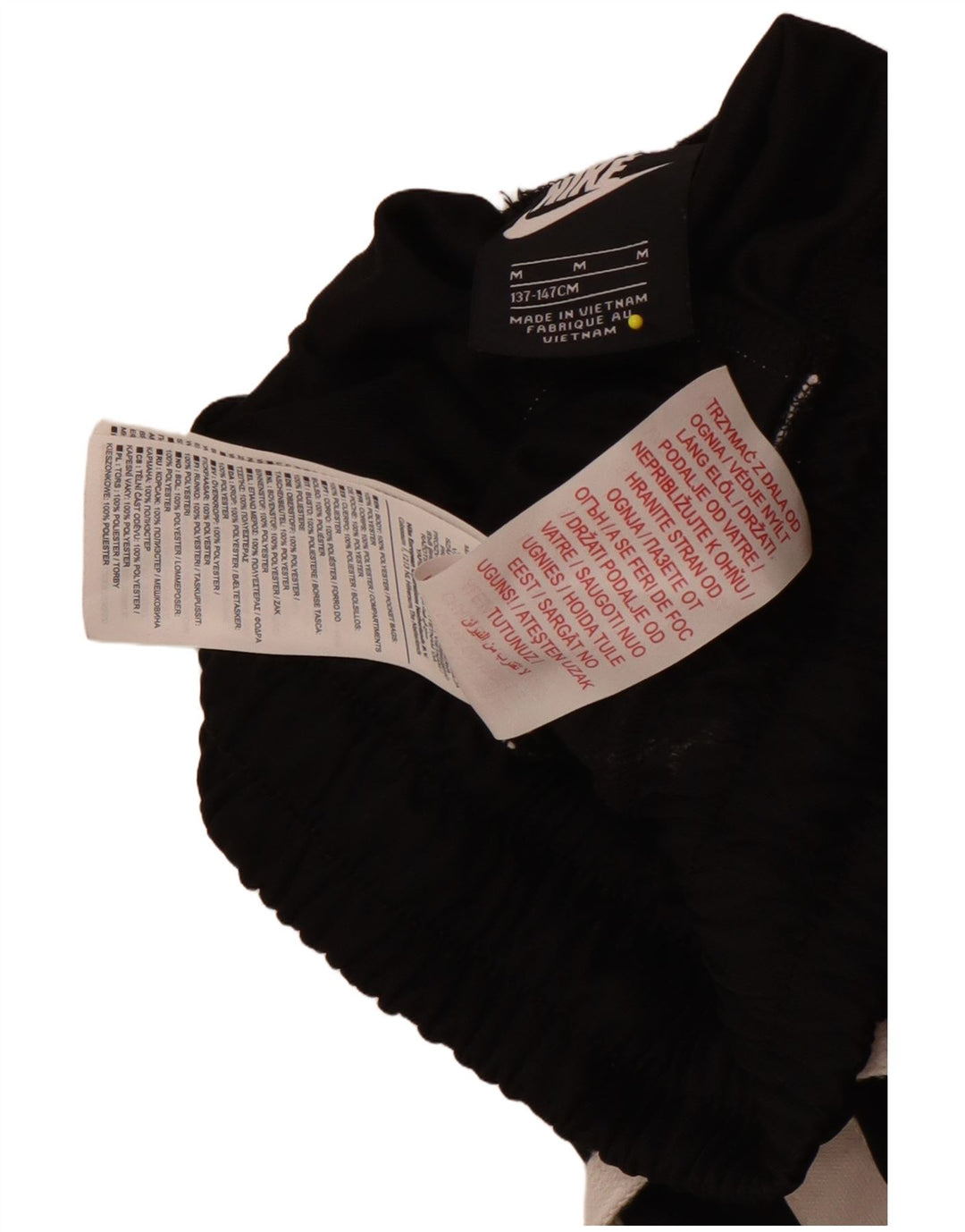 Nike Trainingshose für Jungen, Jogger, 10–11 Jahre, Mittelschwarz, Farbblock