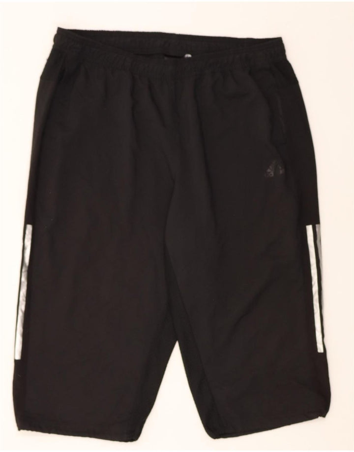 ADIDAS Mens Climacool Sport Shorts Large Black Vintage Adidas and Second-Hand Adidas from Messina Hembry 