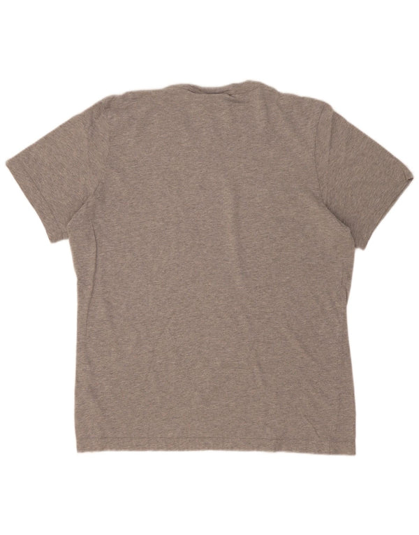 Adidas Herren T-Shirt Top Small Grau Baumwolle