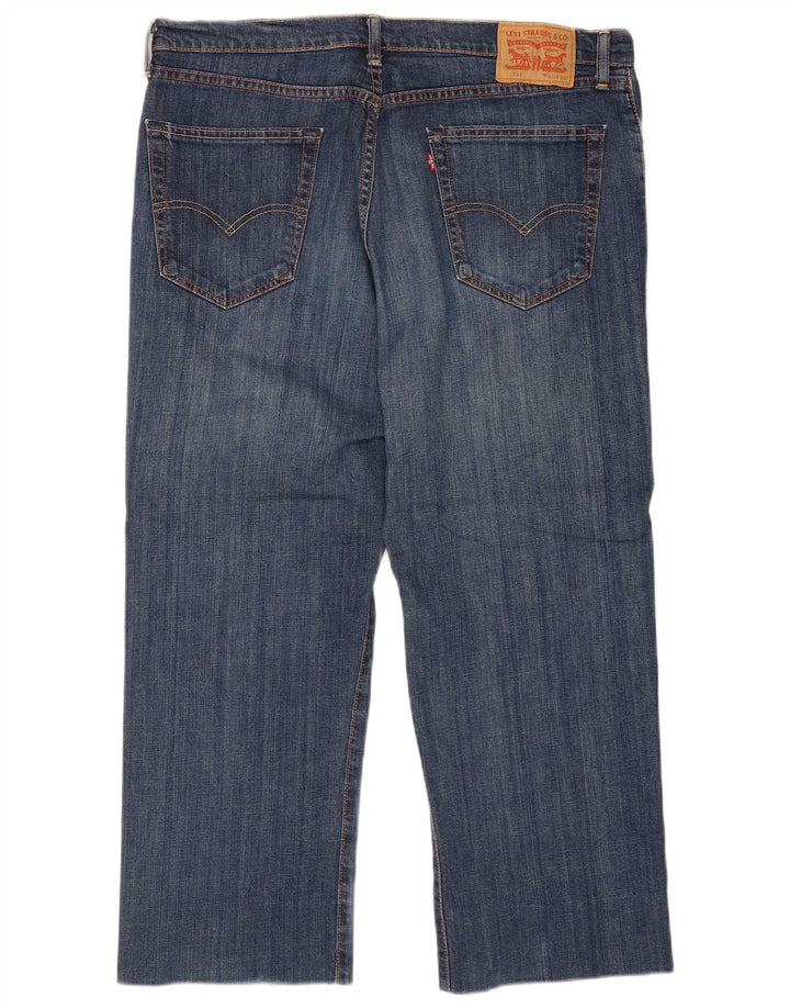 Levi's Herren 751 verkürzte gerade Jeans W40 L25 Blau