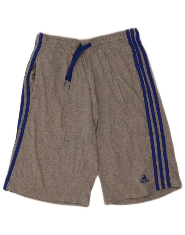 Adidas Sportshorts für Jungen, 15–16 Jahre, graue Baumwolle