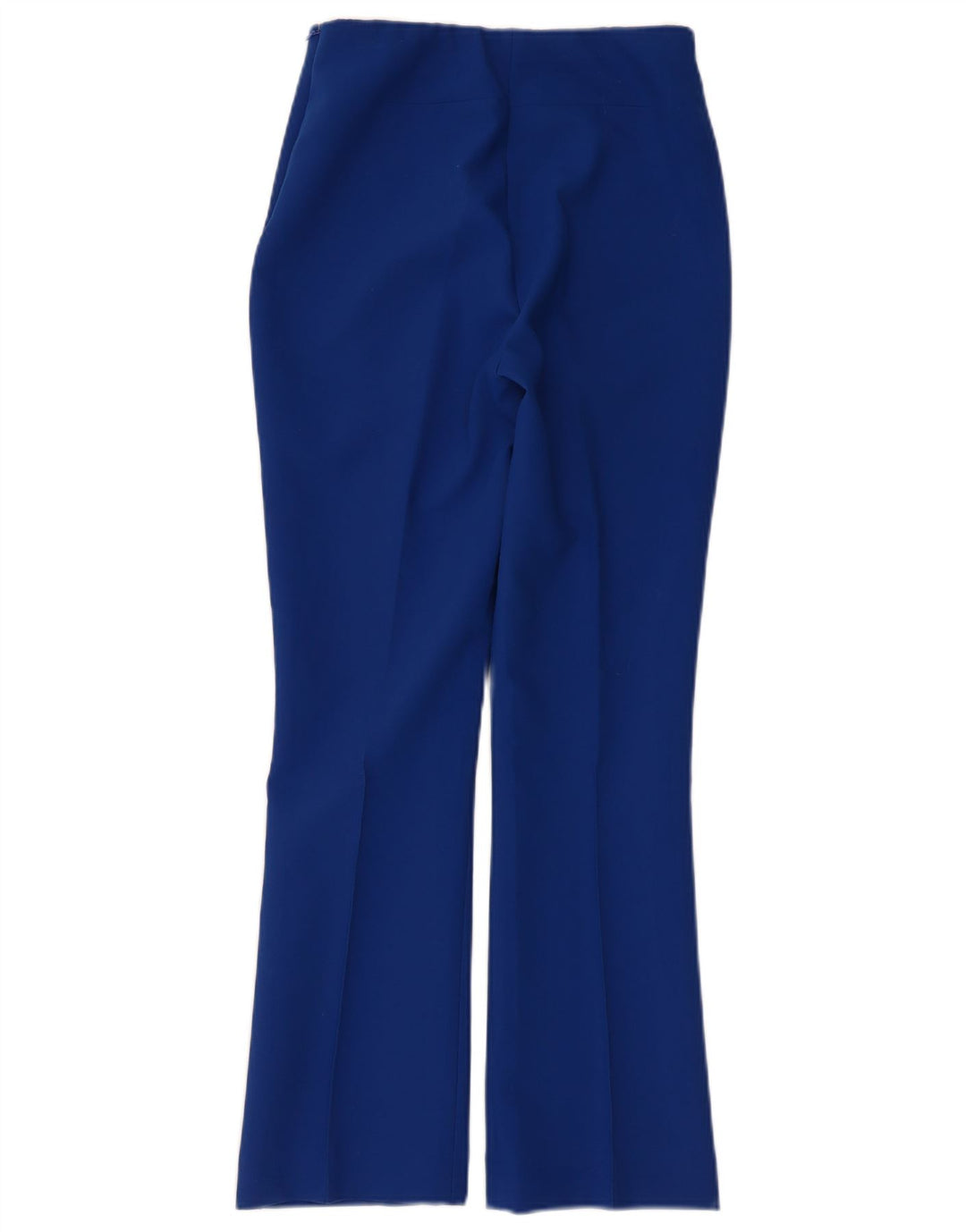 Zara Damen Bootcut Freizeithose XS W24 L26 Blau Polyester