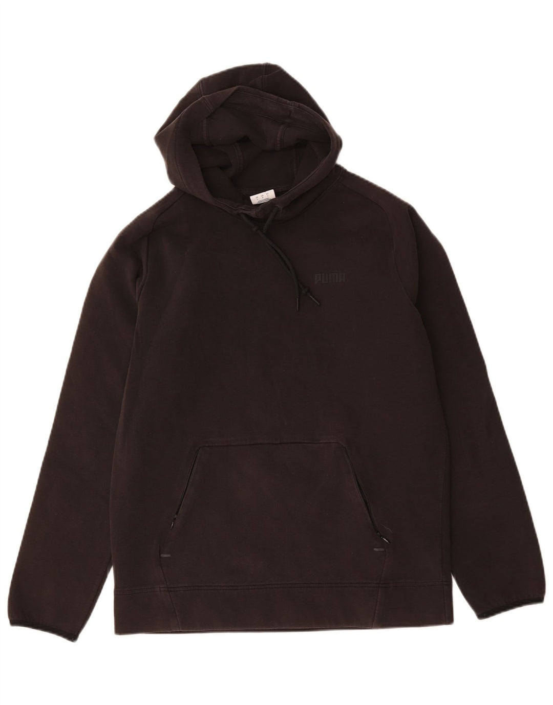 Puma Herren Kapuzenpullover, groß, schwarze Baumwolle