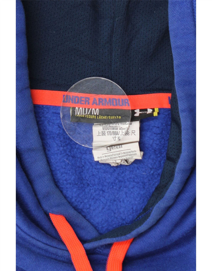 UNDER ARMOUR Herren Kapuzenpullover mittelblaue Baumwolle