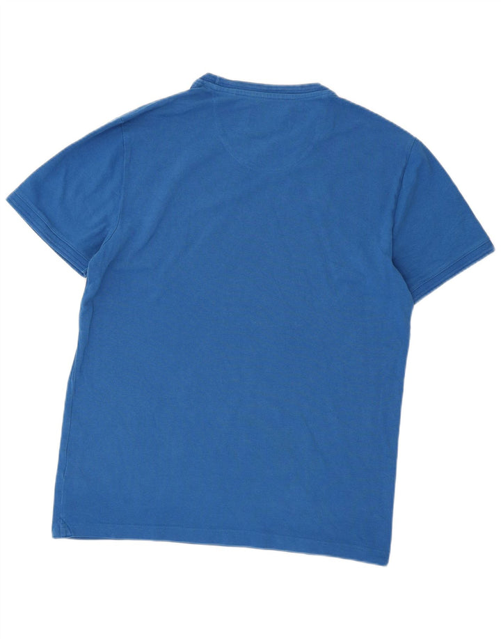 Penguin Herren T-Shirt Top XL Blau Baumwolle