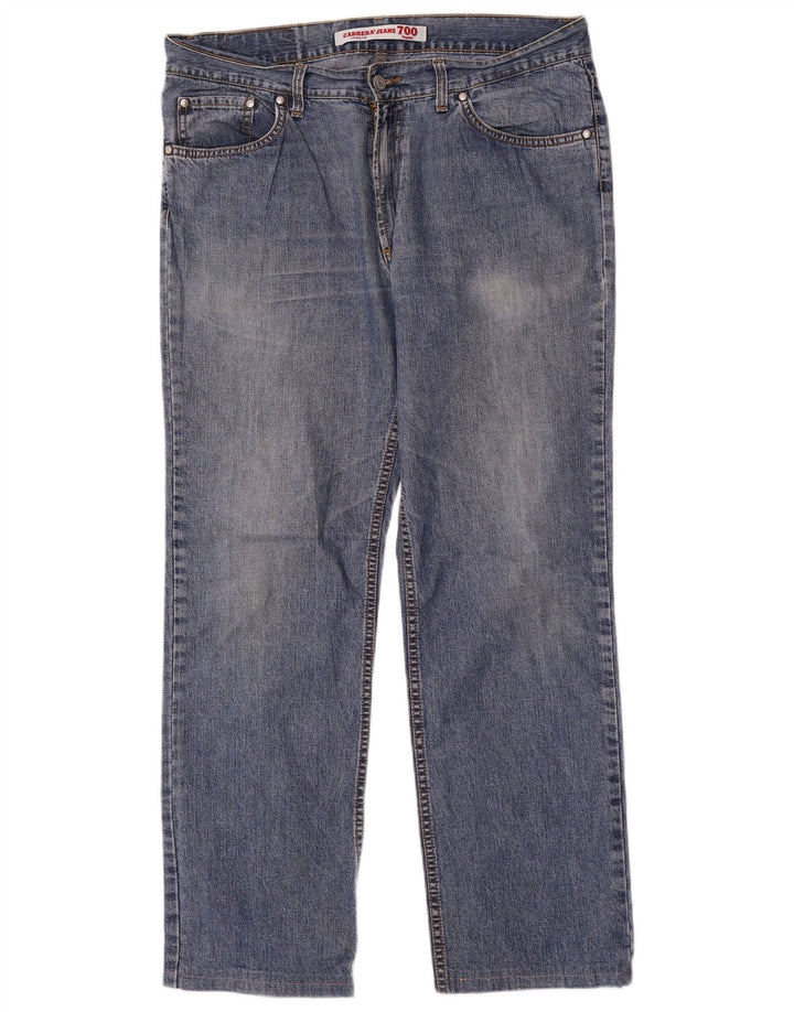 CARRERA Herren 700 Regular Fit Straight Jeans W36 L30 Blaue Baumwolle