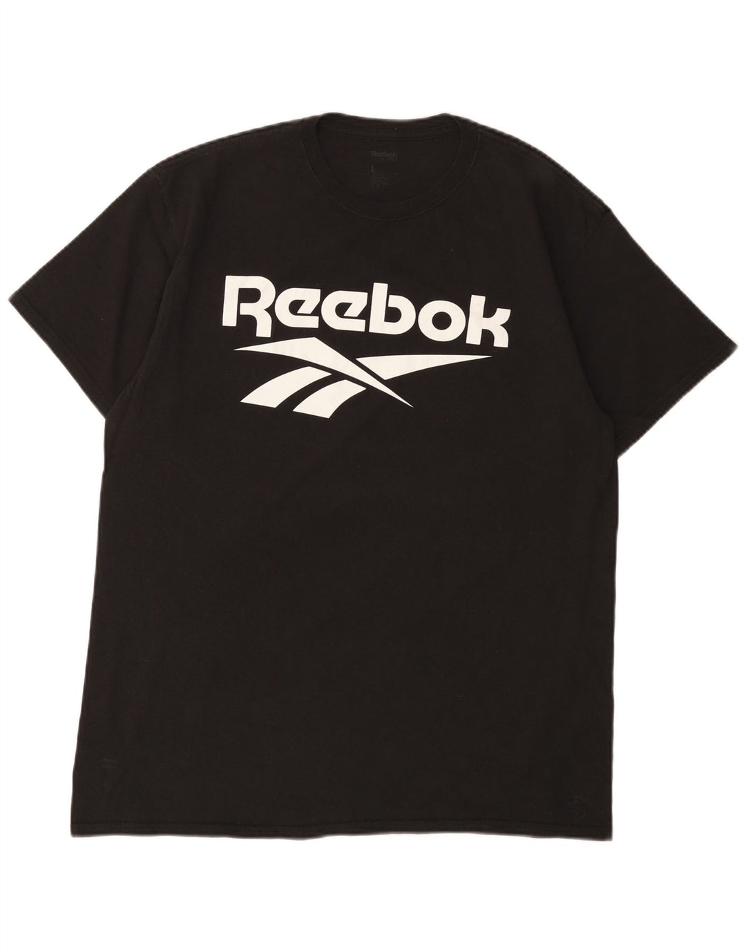 Reebok Herren Graphic T-Shirt Top Large Schwarz