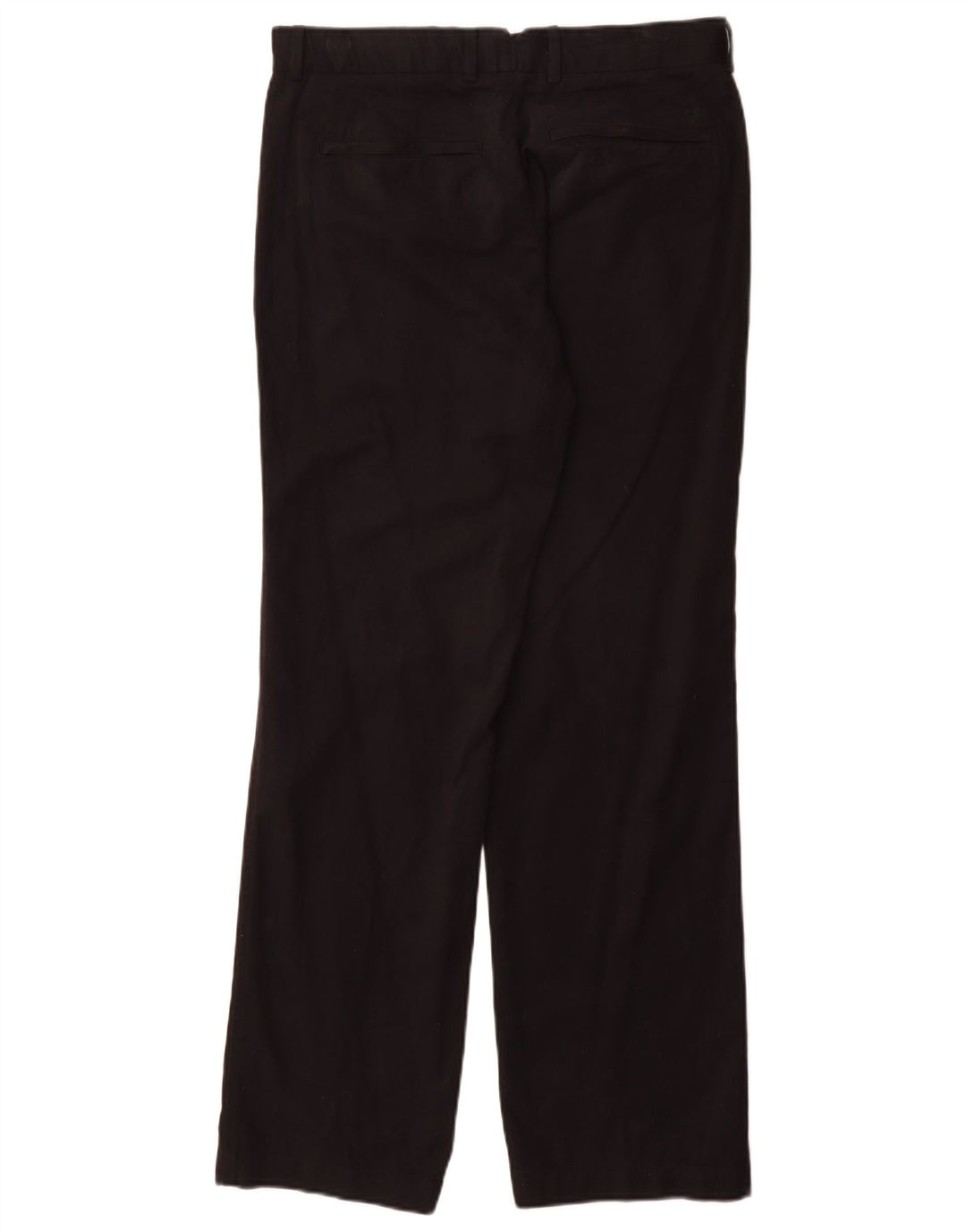 Marks & Spencer Herren Blue Harbour Straight Anzughose W32 L31 Schwarz