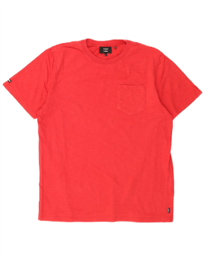 Superdry Herren Regular Fit T-Shirt Top XL Rot