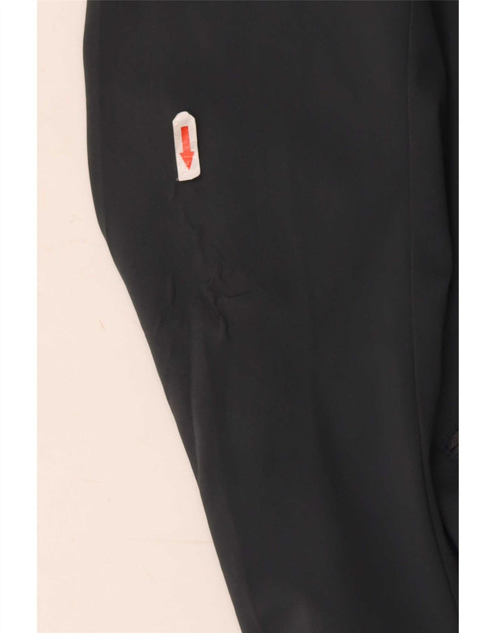 PEUTEREY Damen-Regenjacke mit Kapuze, übergroß, UK 10, Größe S, Grau, Polyamid