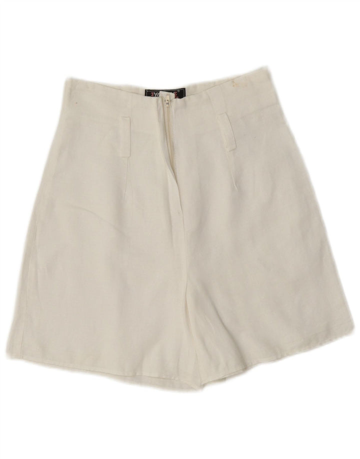 Exklusive Damen-Freizeitshorts XS W24 Weiß Polyester