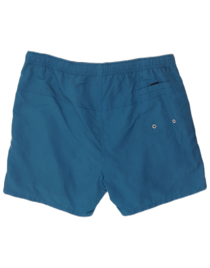 Brugi Herren Badeshorts mit Grafik, 2XL, Blau, Polyamid