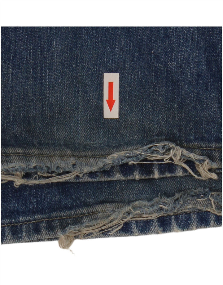 Diesel Herren Bootcut Jeans W36 L30 Blaue Baumwolle