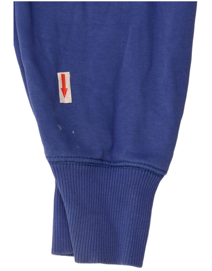Nike Herren-Kapuzenpullover mit Reißverschluss, groß, aus blauer Baumwolle