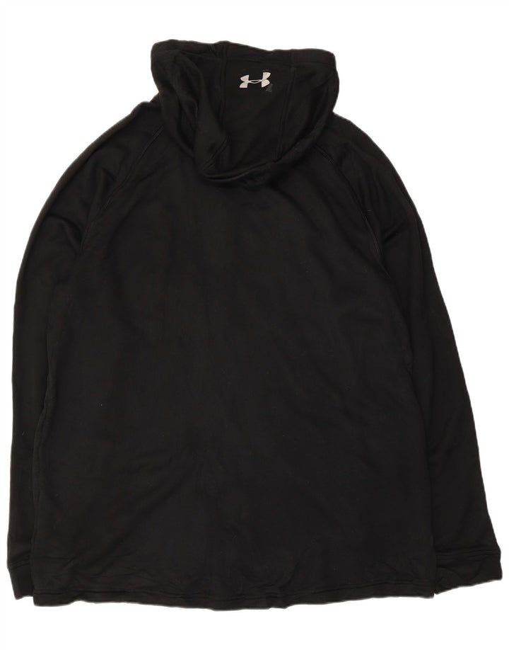 Under Armour Herren Zip Hoodie Pullover XL Schwarz Polyester