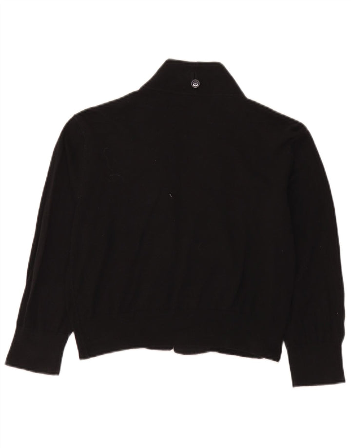 Topshop Damen Boleropullover UK 12 Medium Schwarz