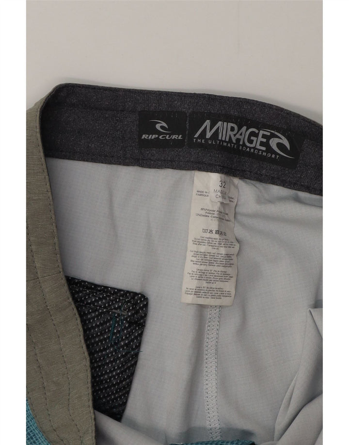 Rip Curl Herren Mirage Badeshorts, großes, blaues Polyester