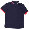 FILA Herren-Poloshirt, große marineblaue Baumwolle