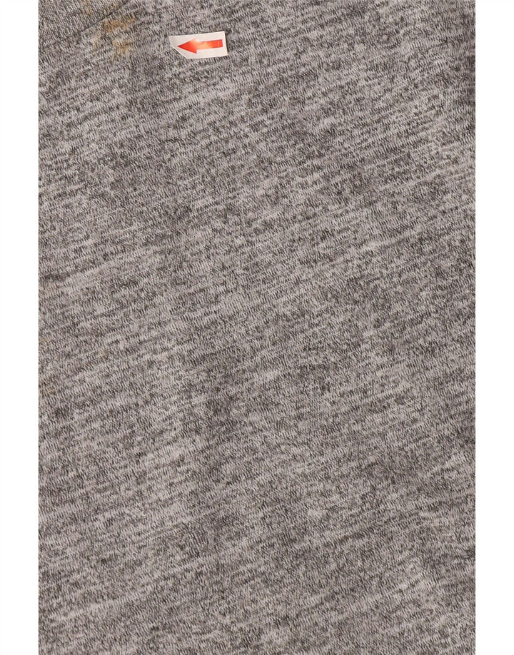 Marks & Spencer Damen Autograph Tunika-Oberteil UK 20 2XL Grau meliertes Polyester
