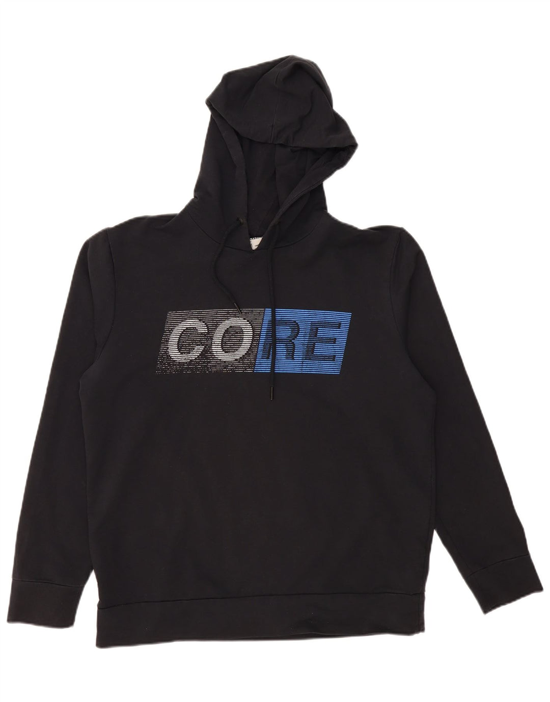 JACK & JONES Herren Graphic Hoodie Pullover XL Schwarz Baumwolle