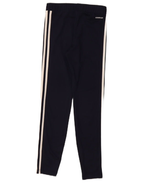 ADIDAS Leggings für Mädchen, 11–12 Jahre, schwarzes Polyester