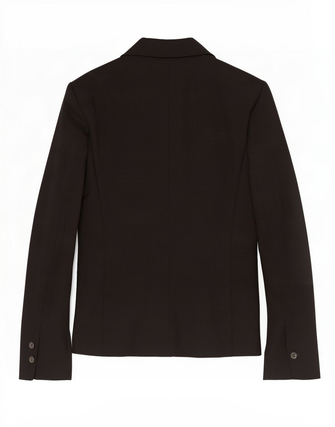 Zara Damen 1-Knopf-Blazerjacke EU 34 2XS Schwarz Polyester