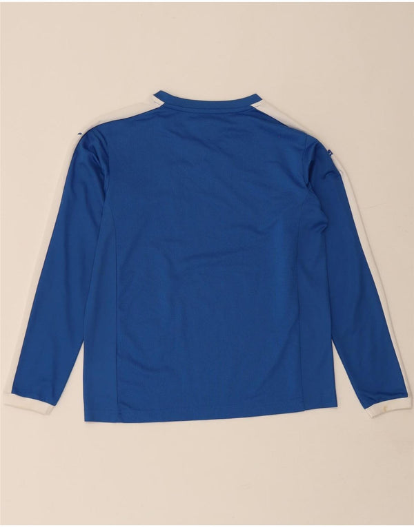 Puma Jungen Italia Top Langarm 13-14 Jahre Blau Farbblock