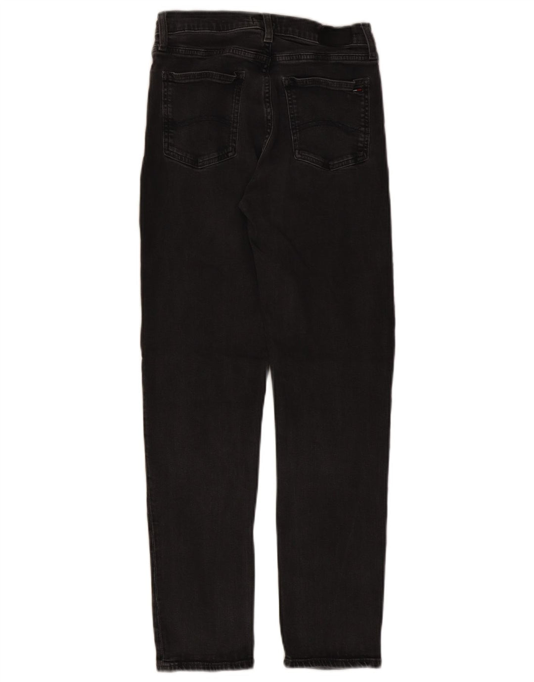 Tommy Hilfiger Damen Slim Jeans W26 L27 Schwarze Baumwolle