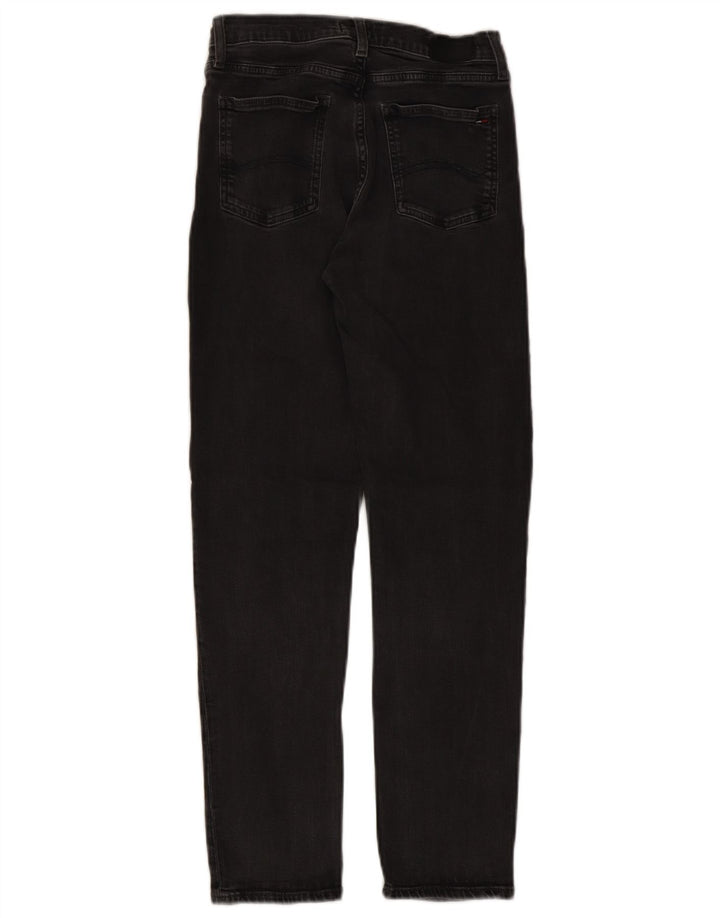 Tommy Hilfiger Damen Slim Jeans W26 L27 Schwarze Baumwolle