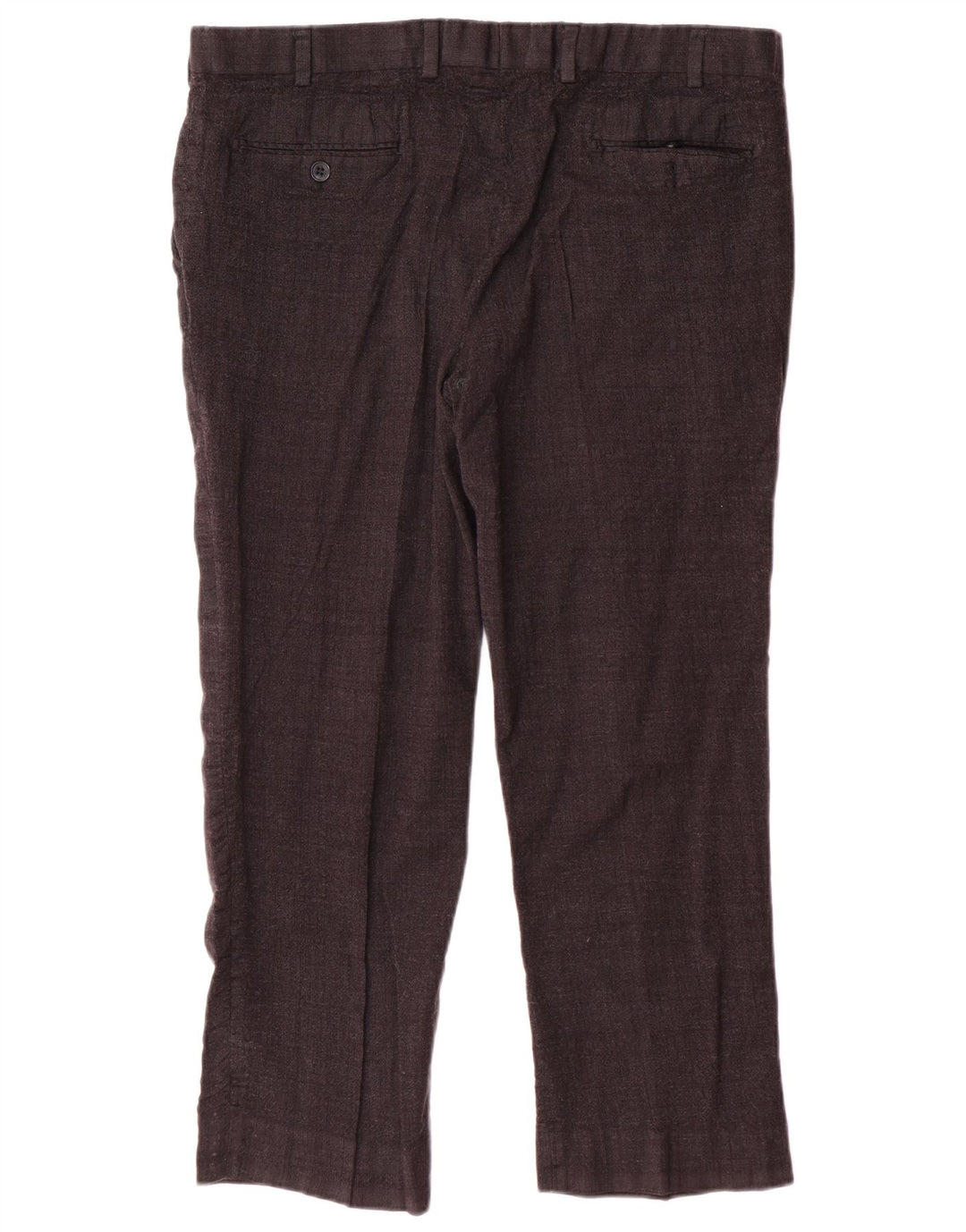 Marks & SPENCER Herren Autograph gerade geschnittene Hose W40 L26 Schwarz