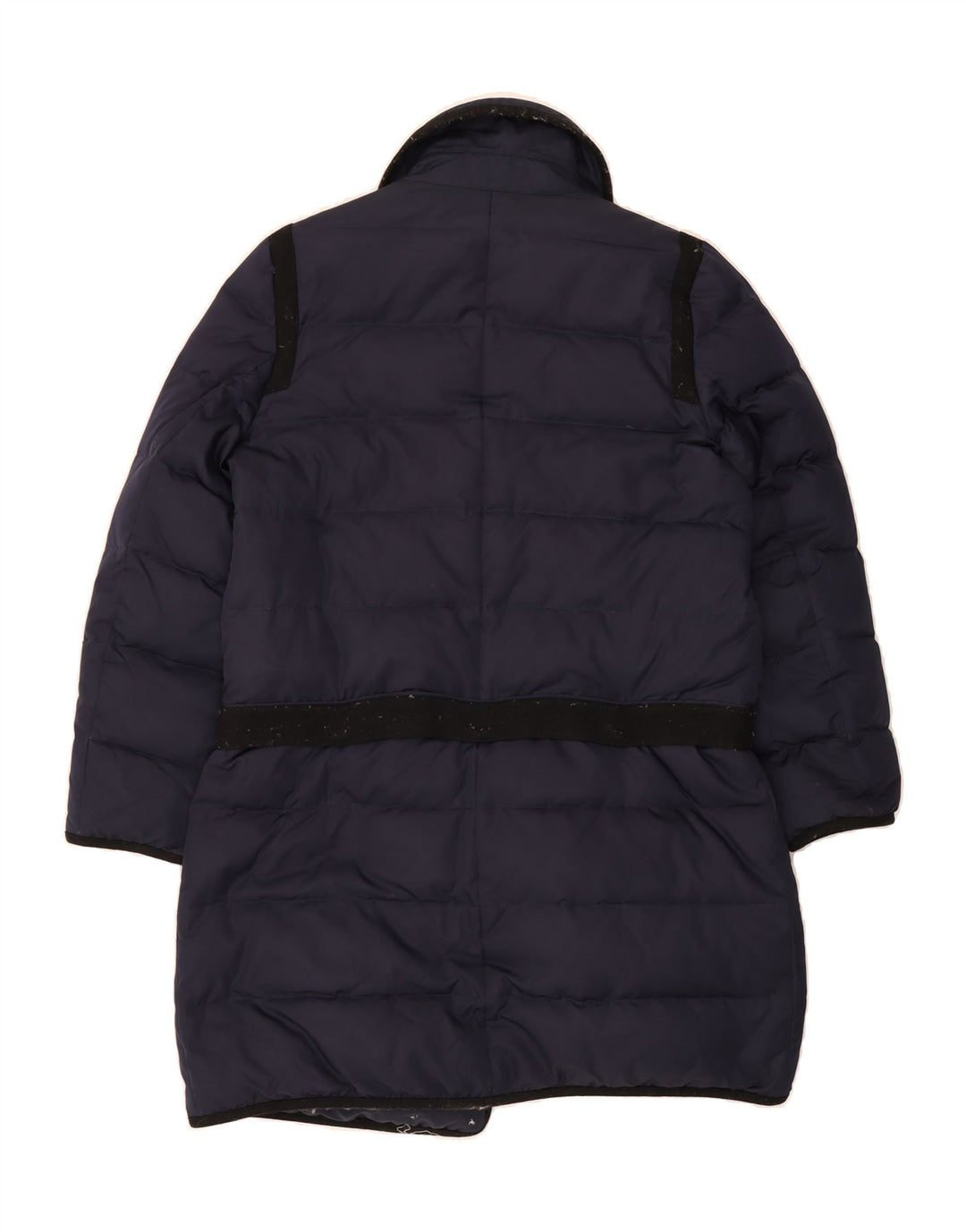DKNY Womens Padded Coat UK 14 Medium Navy Blue Polyester Vintage Dkny and Second-Hand Dkny from Messina Hembry 
