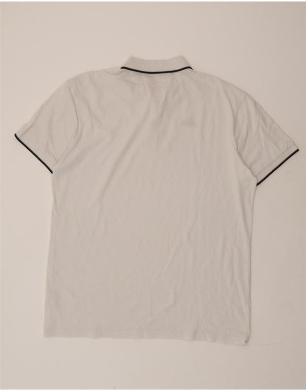KAPPA Herren Poloshirt 3XL Weiße Baumwolle